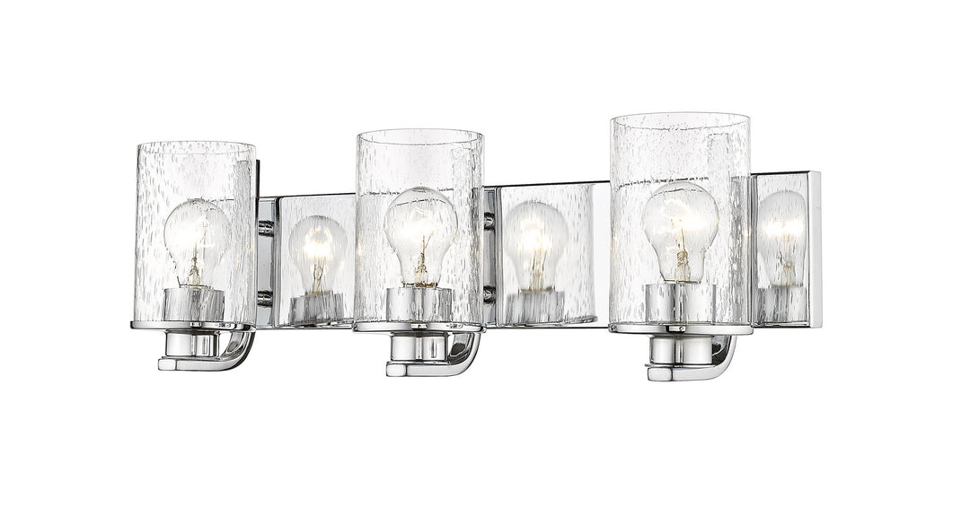 Z-Lite Beckett 492-3V-CH Bath Vanity Light 23 in. wide - Chrome