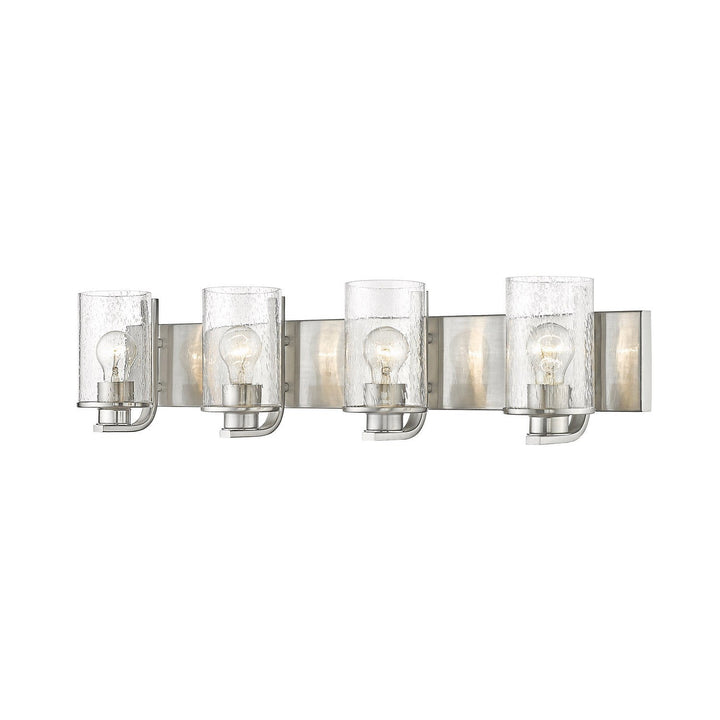 Z-Lite Beckett 492-4V-BN Bath Vanity Light 34 in. wide - Brushed Nickel