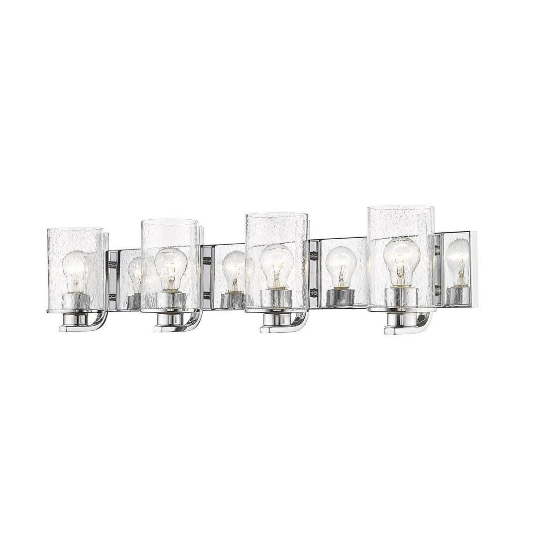 Z-Lite Beckett 492-4V-CH Bath Vanity Light 34 in. wide - Chrome