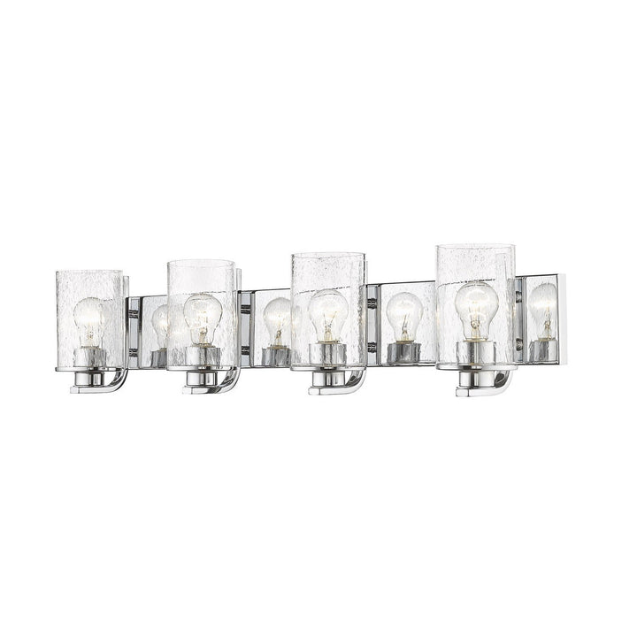 Z-Lite Beckett 492-4V-CH Bath Vanity Light 34 in. wide - Chrome
