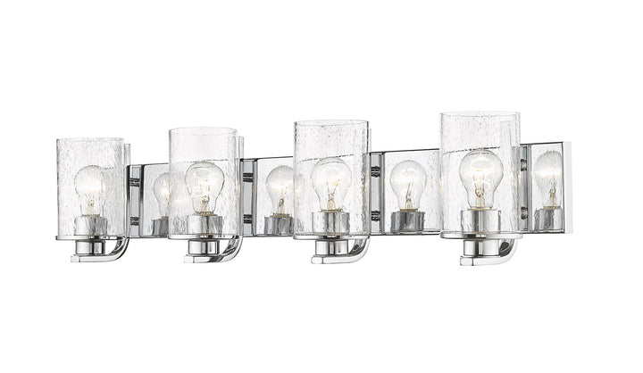 Z-Lite Beckett 492-4V-CH Bath Vanity Light 34 in. wide - Chrome