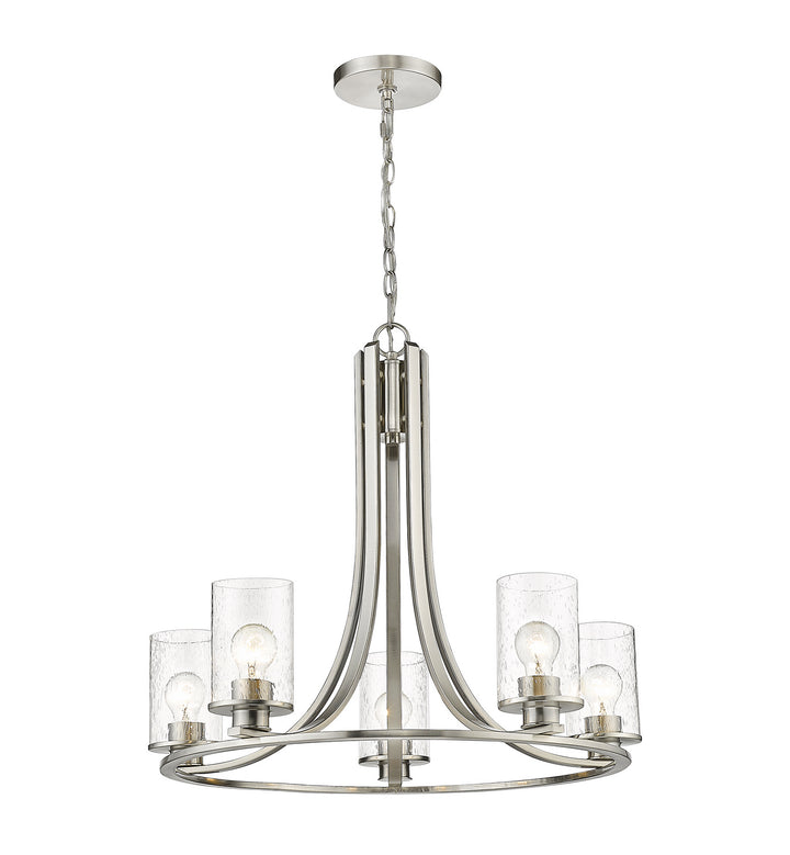 Z-Lite Beckett 492-5BN Chandelier Light - Brushed Nickel