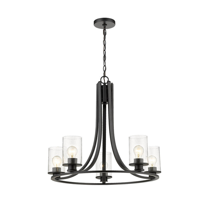 Z-Lite Beckett 492-5MB Chandelier Light - Matte Black