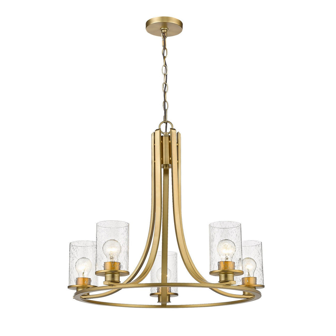 Z-Lite Beckett 492-5OBR Chandelier Light - Olde Brass