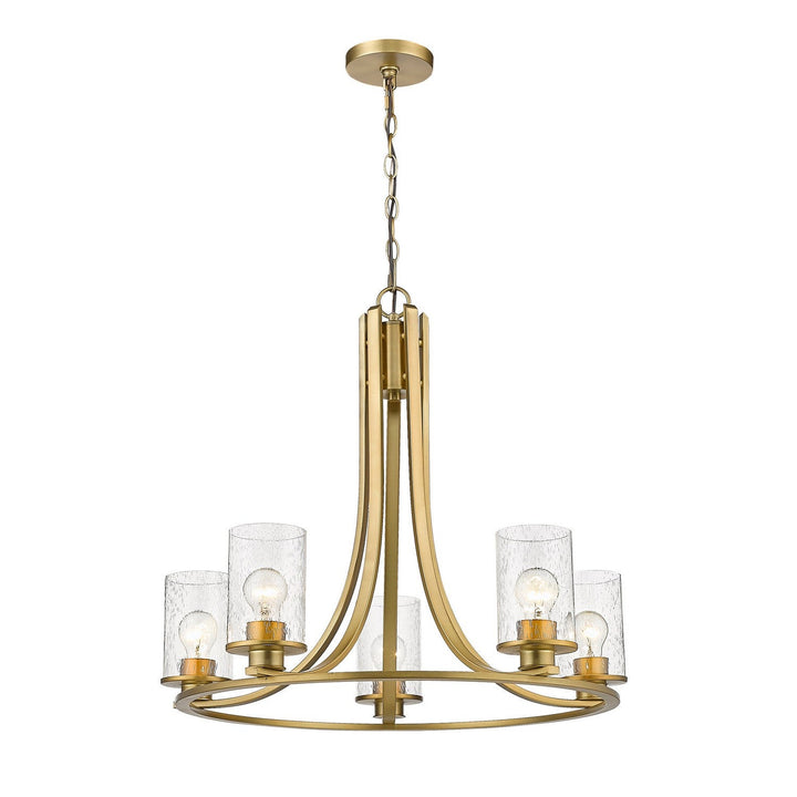 Z-Lite Beckett 492-5OBR Chandelier Light - Olde Brass