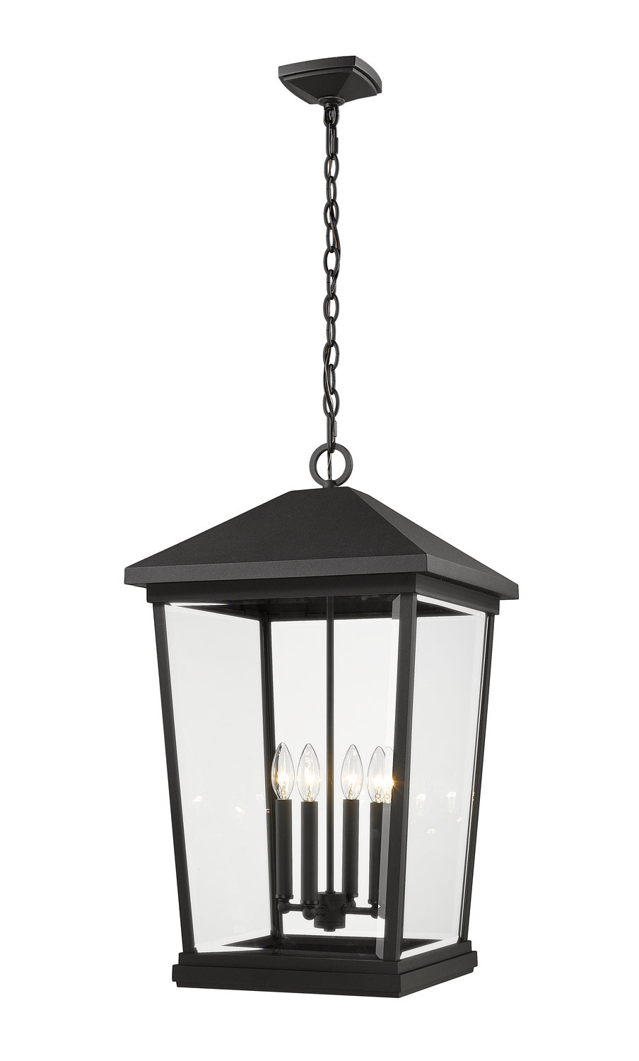 Z-Lite Lighting 568CHXXL-BK  Beacon Outdoor Black