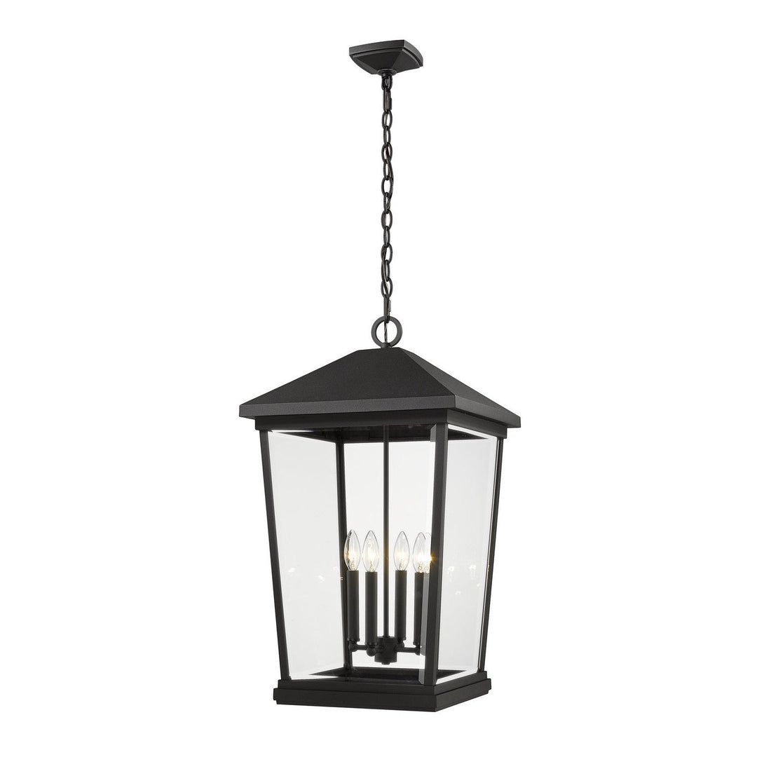 Z-Lite Lighting 568CHXXL-BK  Beacon Outdoor Black