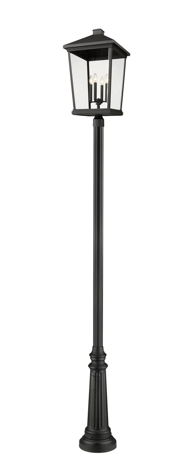 Z-Lite Lighting 568PHXXLR-511P-BK  Beacon Outdoor Black