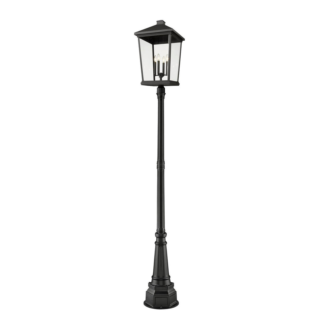 Z-Lite Lighting 568PHXXLR-564P-BK  Beacon Outdoor Black