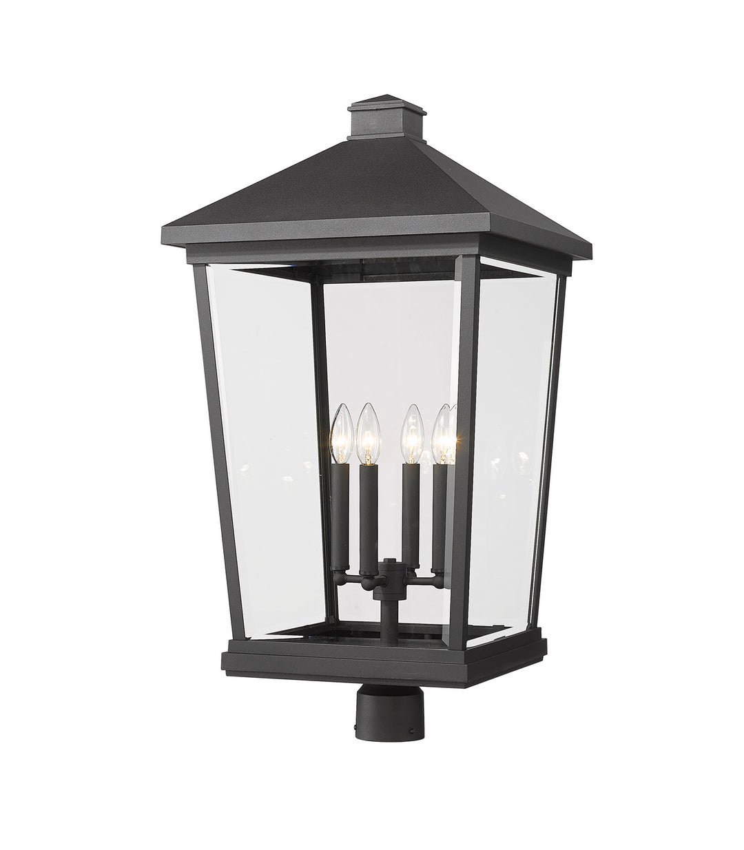 Z-Lite Lighting 568PHXXLR-BK  Beacon Outdoor Black