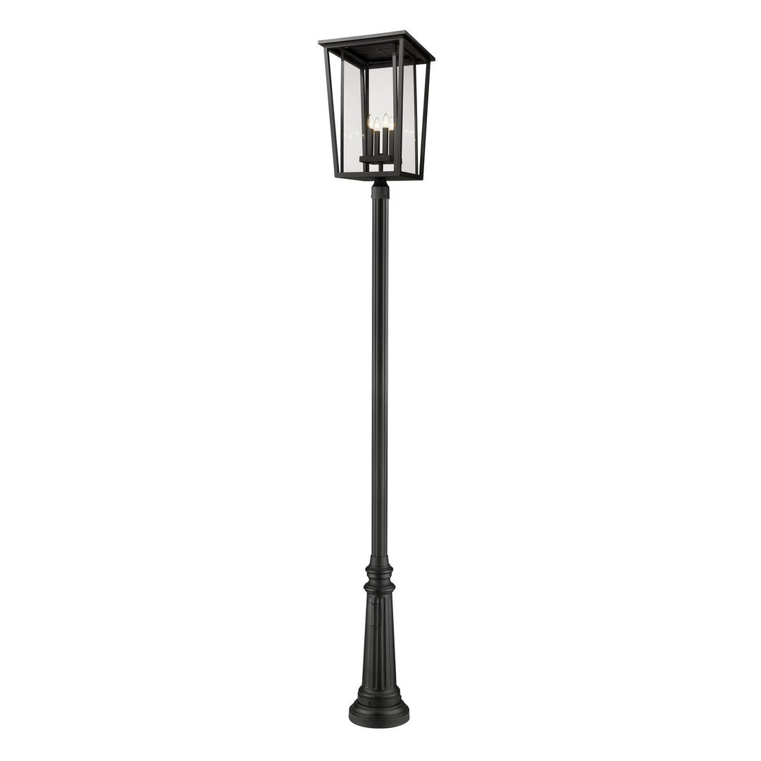 Z-Lite Lighting 571PHXXLR-511P-BK  Seoul Outdoor Black
