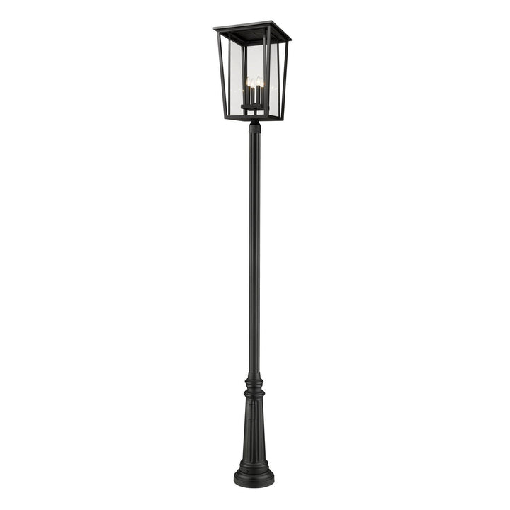 Z-Lite Lighting 571PHXXLR-511P-BK  Seoul Outdoor Black