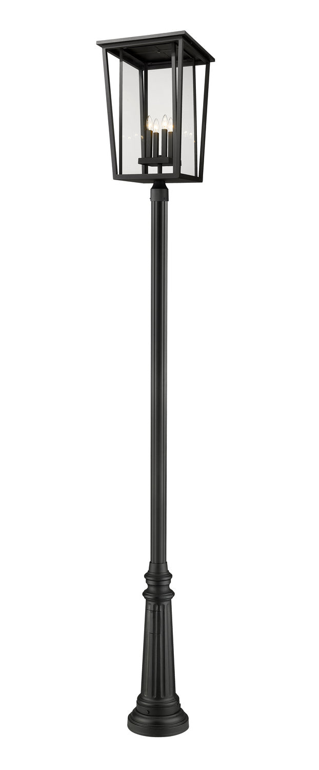 Z-Lite Lighting 571PHXXLR-511P-BK  Seoul Outdoor Black