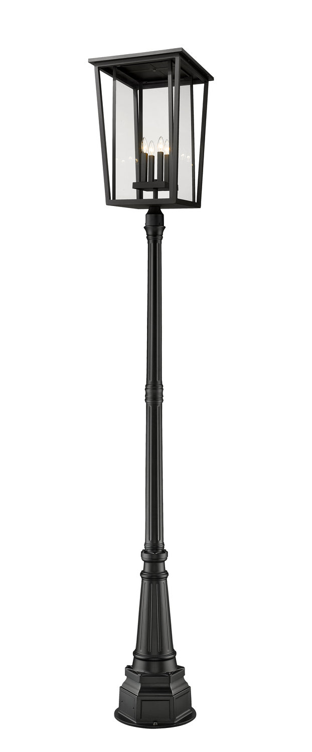 Z-Lite Lighting 571PHXXLR-564P-BK  Seoul Outdoor Black