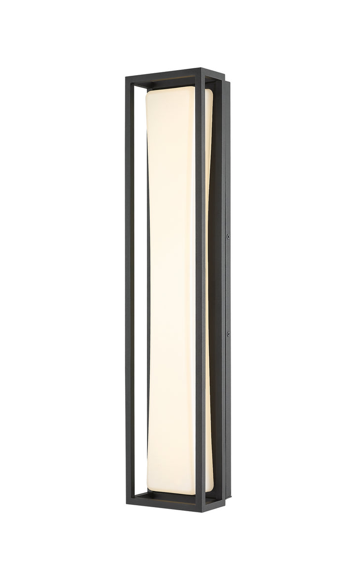 Z-Lite Lighting 587M-BK-LED Modern Baden Outdoor Outdoor Black