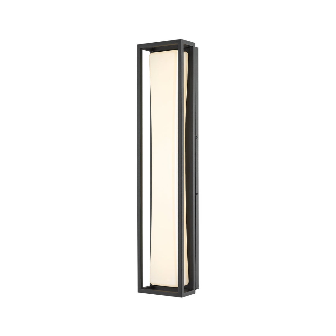 Z-Lite Lighting 587M-BK-LED Modern Baden Outdoor Outdoor Black