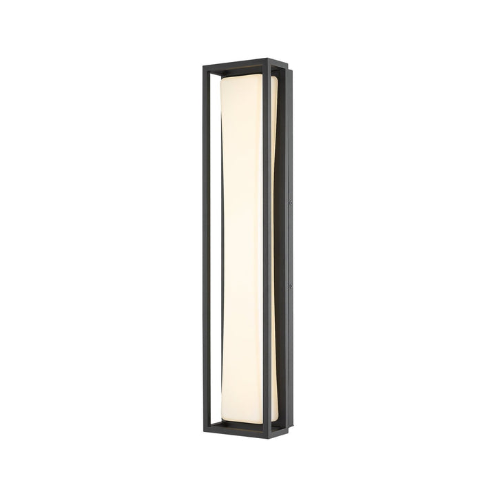 Z-Lite Lighting 587M-BK-LED Modern Baden Outdoor Outdoor Black