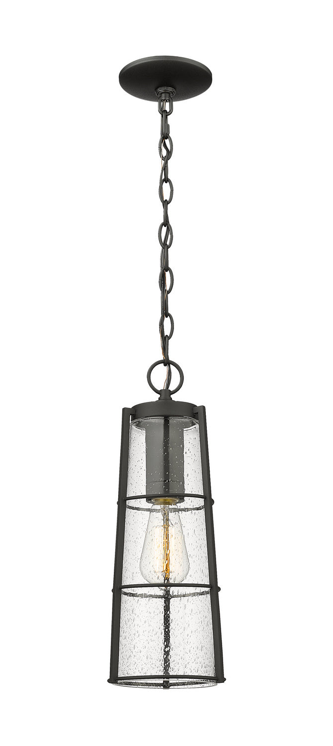 Z-Lite Lighting 591CHB-BK  Helix Outdoor Black