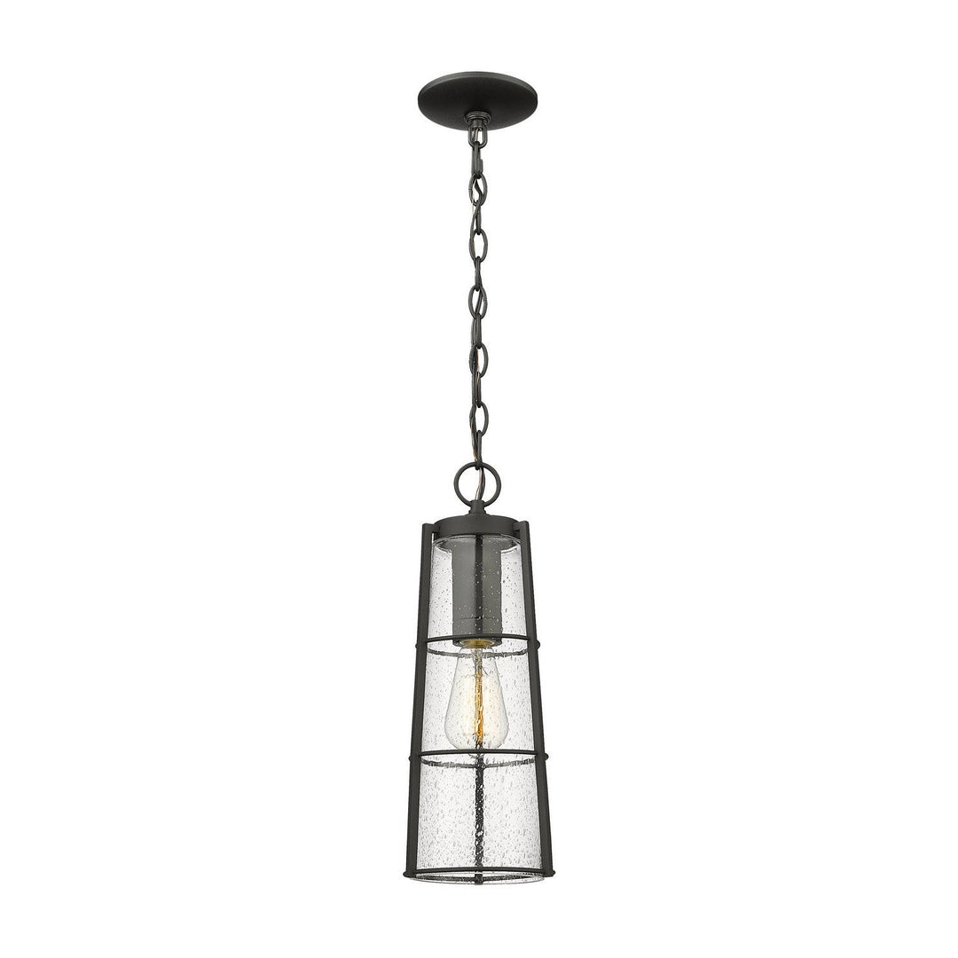 Z-Lite Lighting 591CHB-BK  Helix Outdoor Black