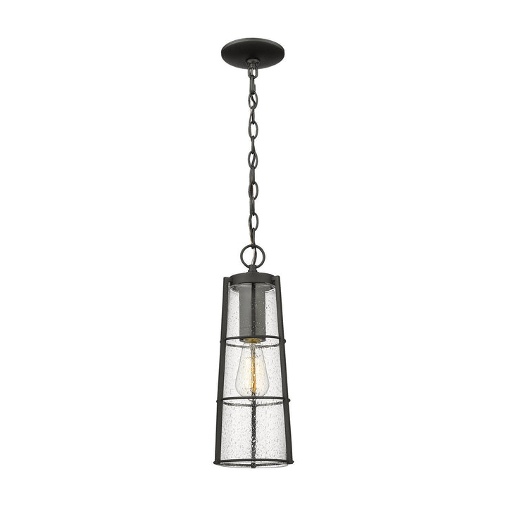 Z-Lite Lighting 591CHB-BK  Helix Outdoor Black