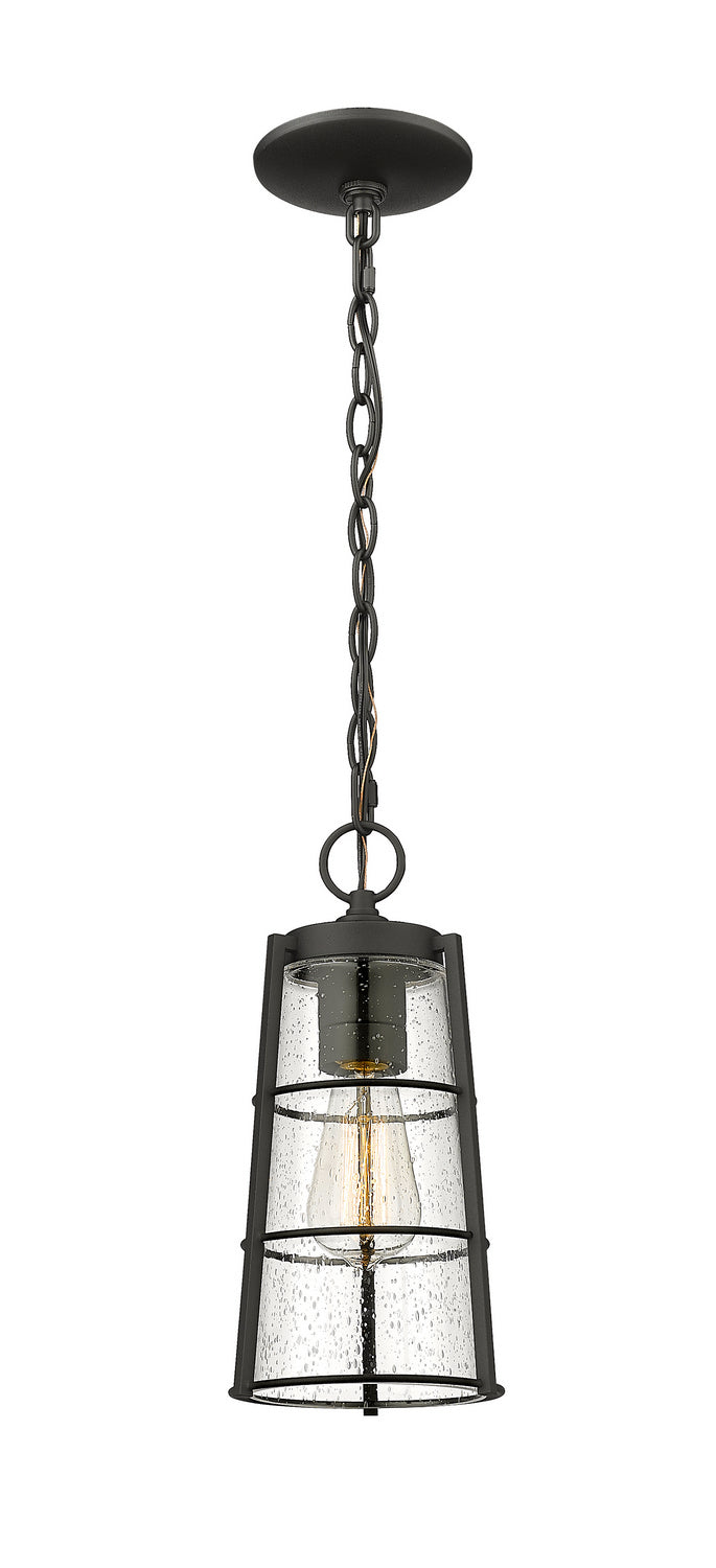 Z-Lite Lighting 591CHM-BK  Helix Outdoor Black
