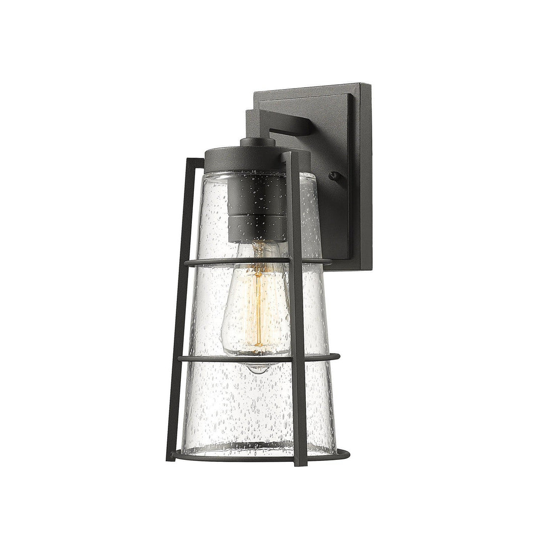 Z-Lite Lighting 591M-BK  Helix Outdoor Black