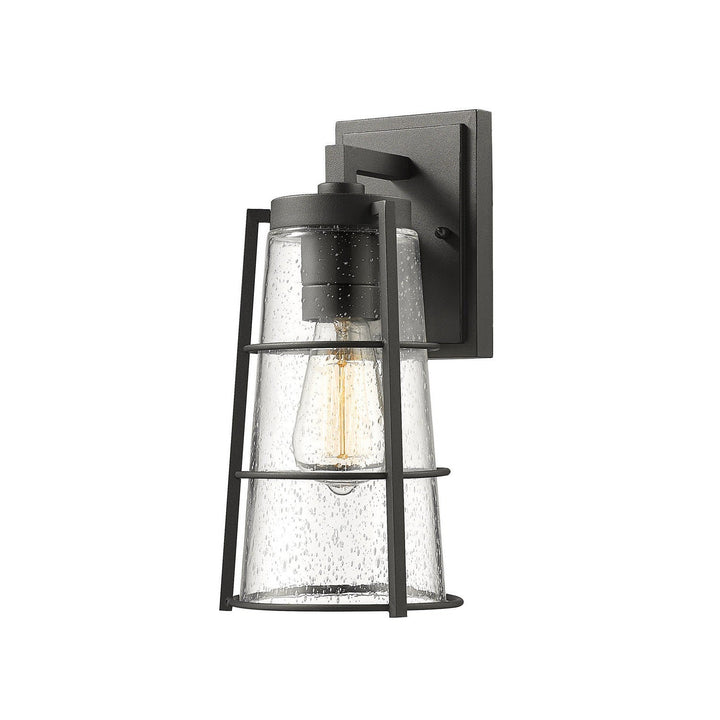 Z-Lite Lighting 591M-BK  Helix Outdoor Black