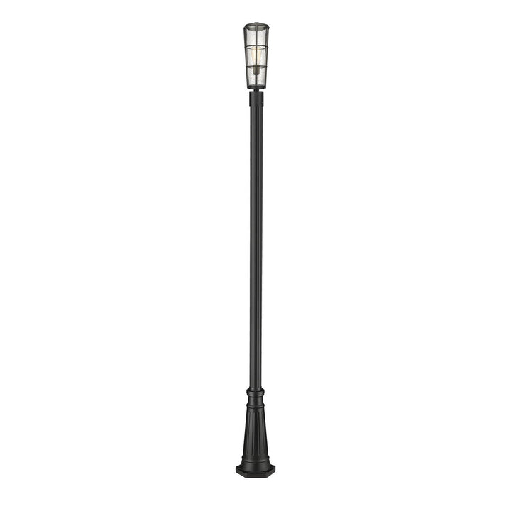 Z-Lite Lighting 591PHB-519P-BK  Helix Outdoor Black