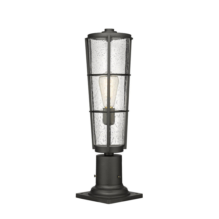 Z-Lite Lighting 591PHB-533PM-BK  Helix Outdoor Black