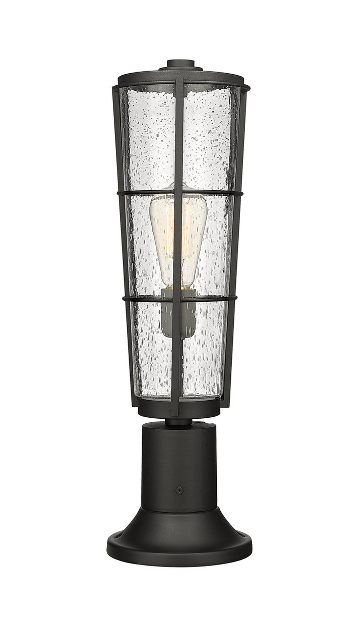 Z-Lite Lighting 591PHB-553PM-BK  Helix Outdoor Black