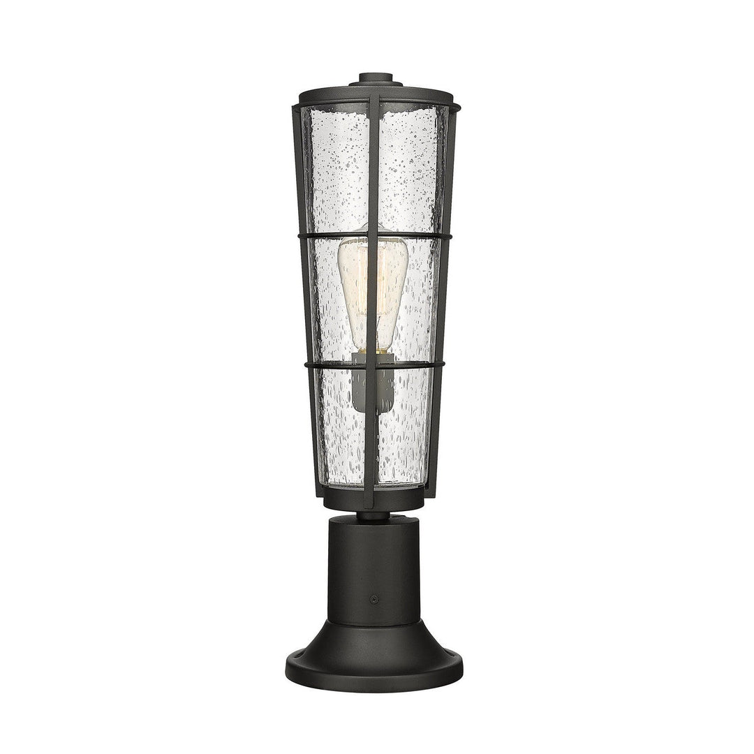 Z-Lite Lighting 591PHB-553PM-BK  Helix Outdoor Black