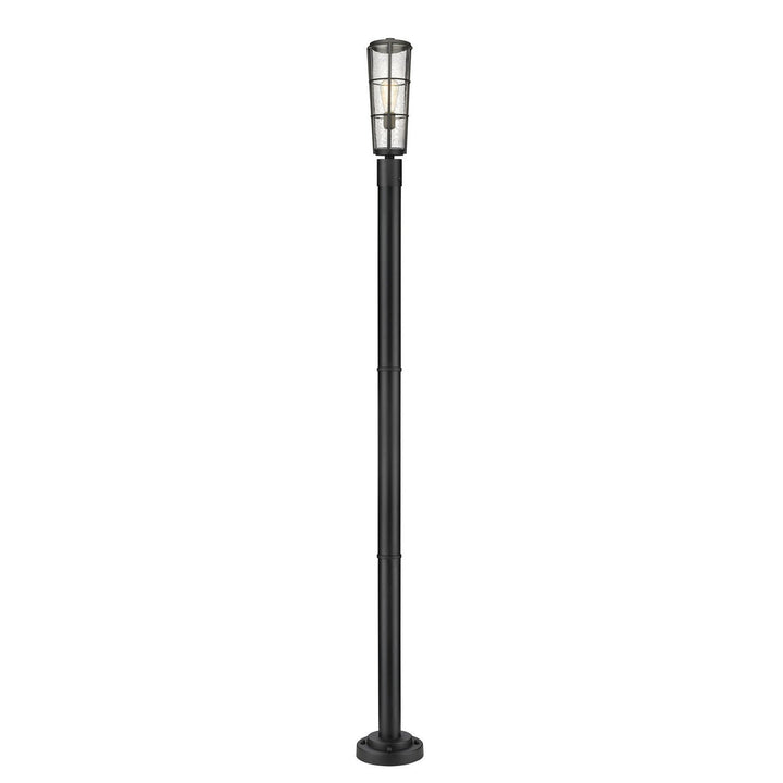 Z-Lite Lighting 591PHB-567P-BK  Helix Outdoor Black