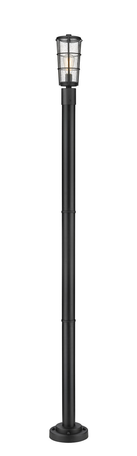 Z-Lite Lighting 591PHM-567P-BK  Helix Outdoor Black