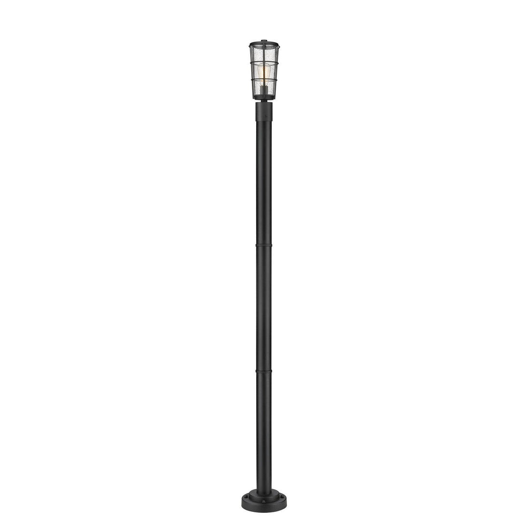 Z-Lite Lighting 591PHM-567P-BK  Helix Outdoor Black