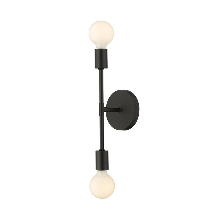 Z-Lite Modernist 731-2S-MB Wall Sconce Light - Matte Black