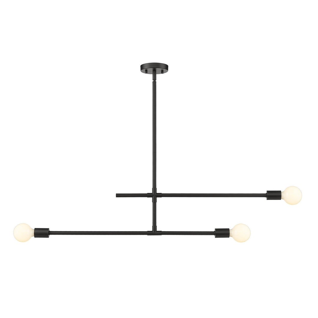 Z-Lite Modernist 731-3MB Chandelier Light - Matte Black