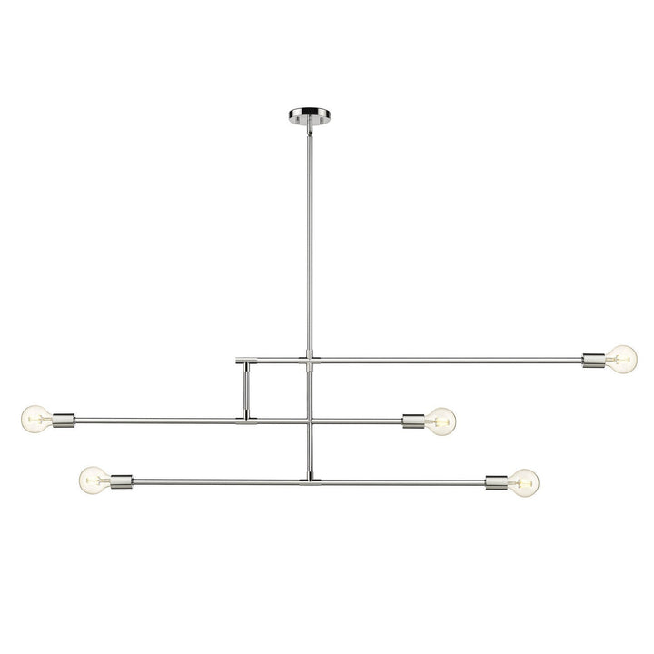 Z-Lite Modernist 731-5CH Chandelier Light - Chrome