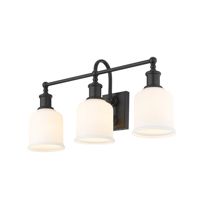 Z-Lite Bryant 733-3V-MB Bath Vanity Light 24 in. wide - Matte Black