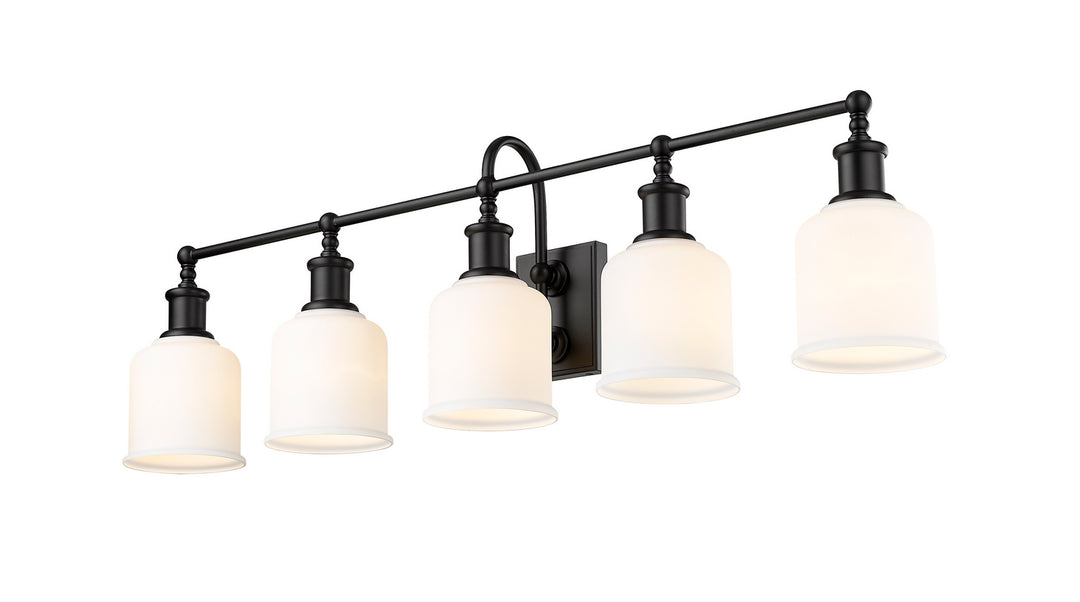Z-Lite Bryant 733-5V-MB Bath Vanity Light 41 in. wide - Matte Black