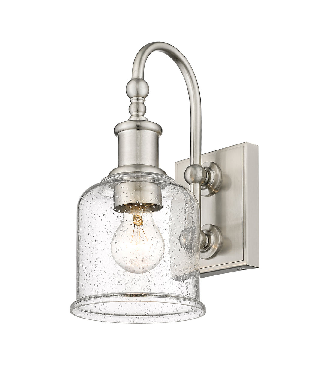 Z-Lite Bryant 734-1S-BN Wall Sconce Light - Brushed Nickel