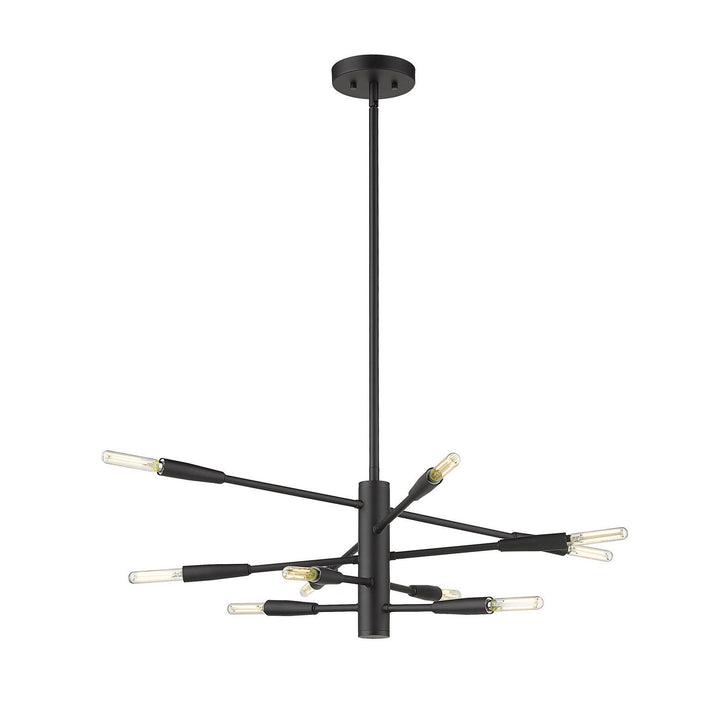 Z-Lite Ascension 737-10MB Chandelier Light - Matte Black