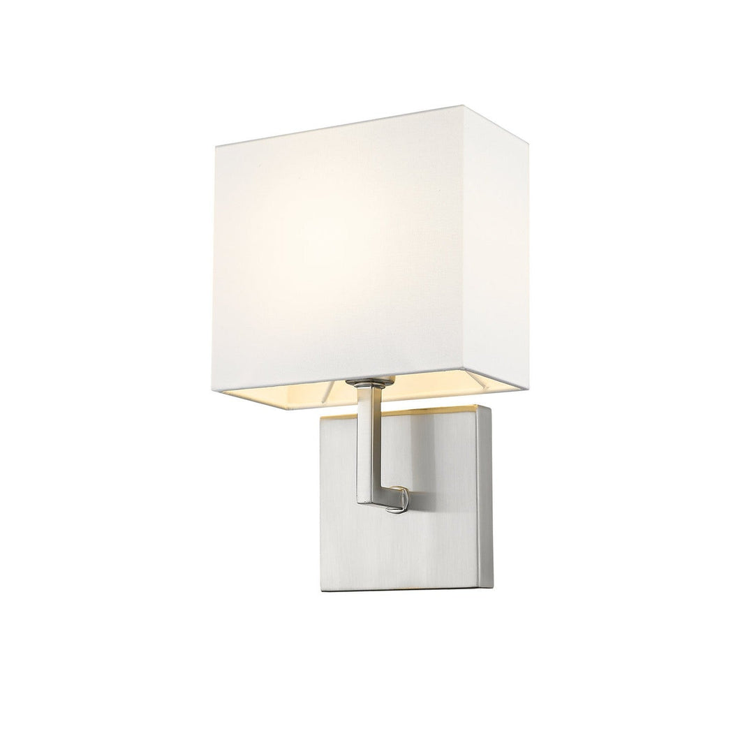 Z-Lite Saxon 815-1S-BN Wall Sconce Light - Brushed Nickel