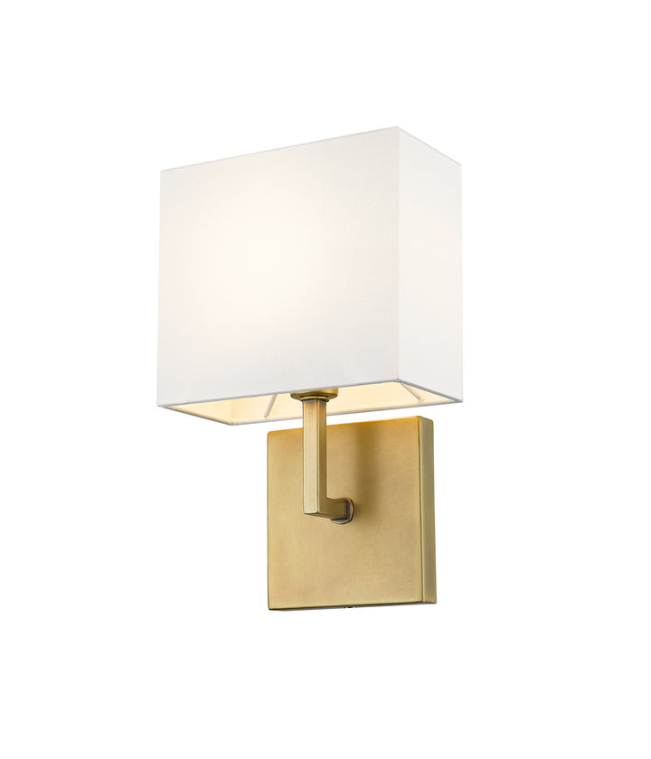 Z-Lite Saxon 815-1S-RB Wall Sconce Light - Rubbed Brass