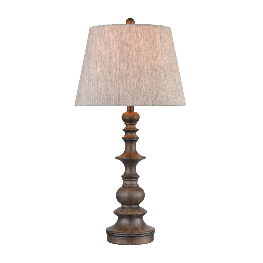 Elk Lighting 77179  Rhinebeck Lamp Aged Wood