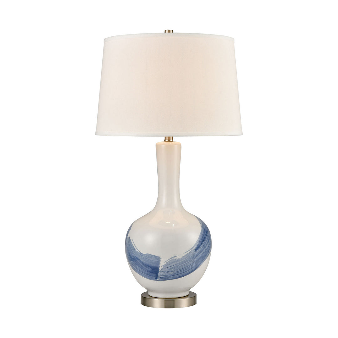 Elk Lighting 77187  Kircubbin Lamp White