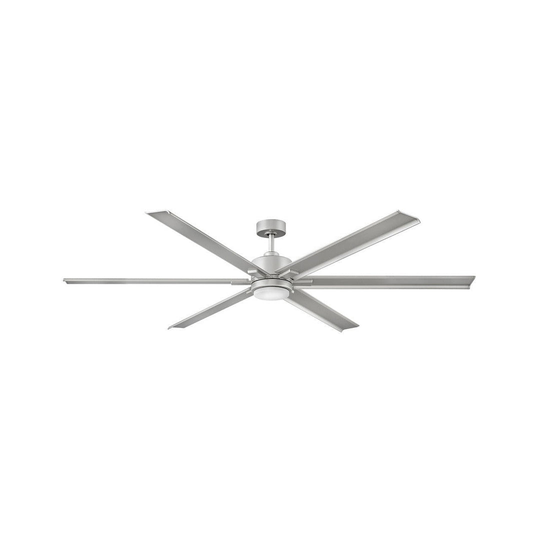 Hinkley Indy Maxx 900982FBN-LDD Ceiling Fan 82 - Brushed Nickel, Brushed Nickel/