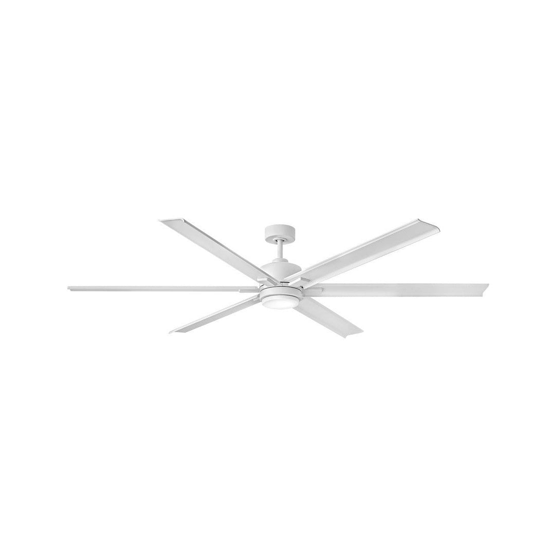 Hinkley Indy Maxx 900982FMW-LDD Ceiling Fan 82 - Matte White, Matte White/