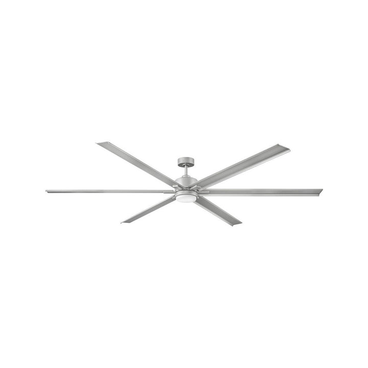 Hinkley Indy Maxx 900999FBN-LDD Ceiling Fan 99 - Brushed Nickel, Brushed Nickel/