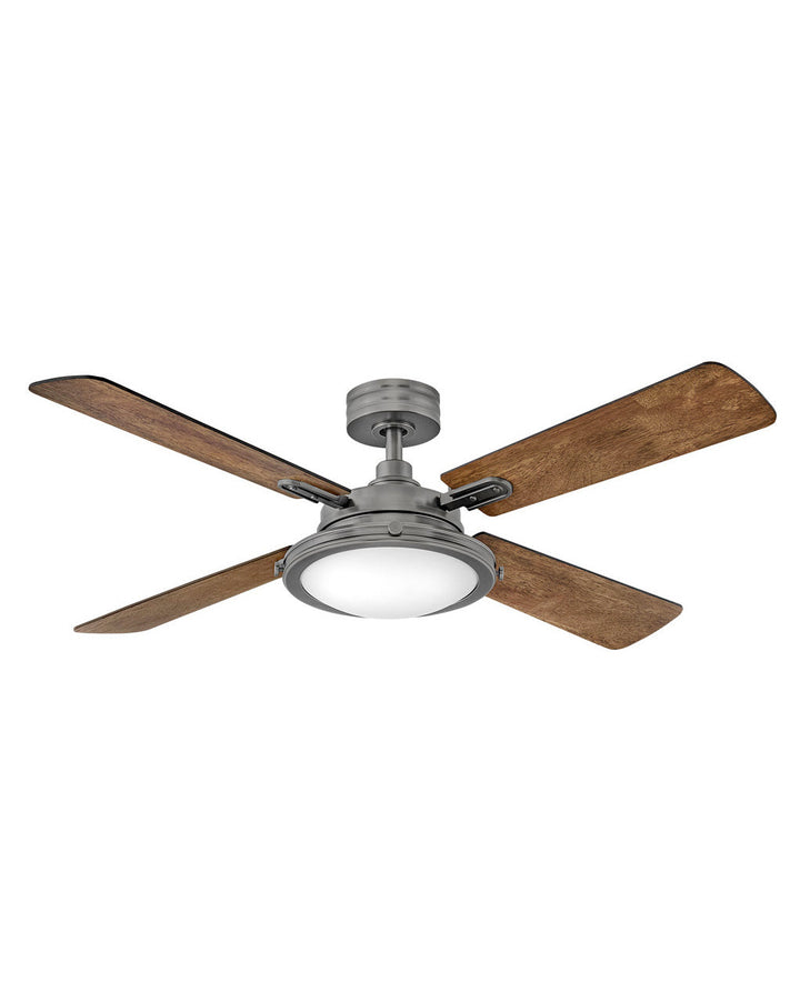 Hinkley Collier 903254FPW-LID Ceiling Fan 54 - Pewter, Birch, Matte Black/