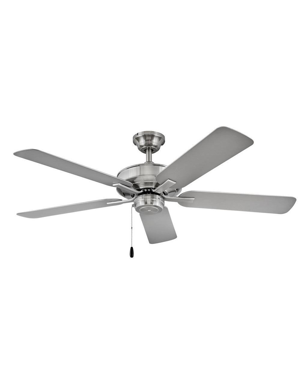 Hinkley Metro 903352FBN-NIA Ceiling Fan 52 - Brushed Nickel, Matte Black, Silver/